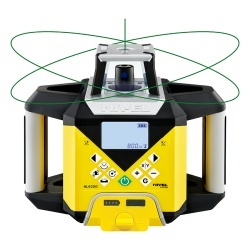 Nivelă laser rotativă cu fascicul verde, Nivel System NL620G Digital, cu receptor RD600 Digital, cu pante manuale X/Y și funcție TILT