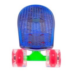 Penny board WORKER Transpy 400 22'' cu roti iluminate - Img 10