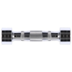 SET CHROMED DUMBBELLS CHD 2 x 1 - 8 KG (72 KG) + RACK STR36 HMS - Img 5