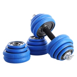 SET DE GANTERE 30 KG HMS BARBELL - Img 1