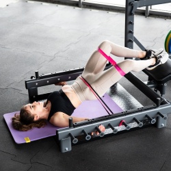 SMP01 MULTIFUNCTIONAL STAND WITH WEIGHTLIFTING AND HIP THRUST PLATFORM COMMERCIAL HMS - Img 7