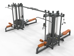 Aparat multifunctional Sportmann, 8 statii