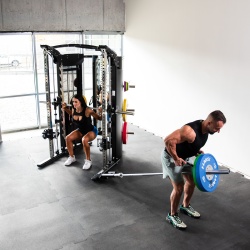 ARES PRO TRAINING GATE WITH PULL-UP BAR AND STACK COMMERCIAL HMS - Img 7