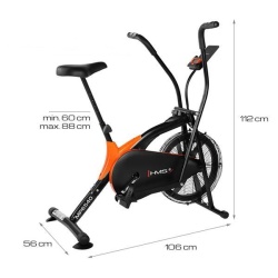 Bicicleta Fitness HMS MP6540 AIR BIKE - Img 5