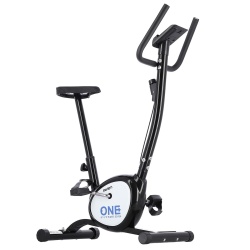 Bicicleta mecanica HMS ONE RW3011 Negru/Alb - Img 4