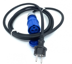 Cablu de alimentare cu priza EURO 230/50, 3 x2,5, 16A - CNO-230EP-3M - Img 2