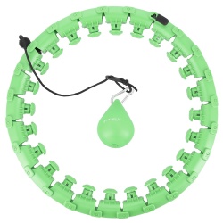 Cerc Hula Hoop cu Greutate HMS HHW01, Verde