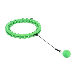 Cerc Hula Hoop cu Greutate HMS HHW01, Verde - Img 6