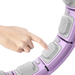Cerc Hula Hoop cu Greutate inSPORTline Lite 135 cm - Img 4