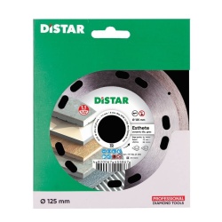 Disc diamantat DiStar Esthete foarte subtire pt. Gresie portelanata, placi ceramice - 125x22.23 (mm) Ultra Premium - DiStar-11115421010 - Img 3