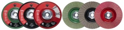 Disc lamelar diamantat pt. slefuit granit, gresie, portelan, sticla - #200, Ø125mm, M14 - RUBI-32939 - Img 3