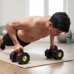 Gantera ajustabila 3in1 HMS HL05 cu functie de kettlebell - Img 6