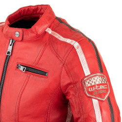 Geaca Moto Piele pentru Femei W-TEC Umana - Img 6