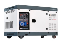 Generator de curent 16 kVA diesel - Heavy Duty - insonorizat - Konner & Sohnen - KS-16-1-ATSR-Silent - Img 2