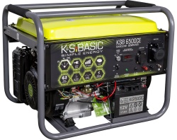 Generator de curent 5.5 kW, pornire electrica, benzina BASIC LINE - Konner & Sohnen - KSB-6500CE - Img 2
