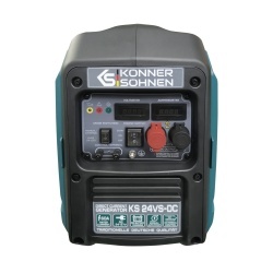 Generator de curent continuu DC 24-27V, 1.4 kW, max. 50A - benzina/GPL - Konner & Sohnen - KS-24VGS-DC - Img 2