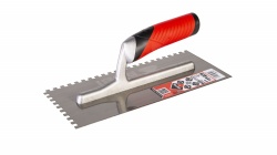Gletiera dintata cu maner Rubiflex 28cm, 6mm - RUBI-74938 - Img 2
