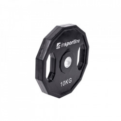 Greutate cauciucata 10kg/31mm inSPORTline Ruberton - Img 2