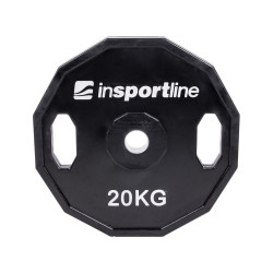 Greutate cauciucata 20kg/31mm inSPORTline Ruberton - Img 3