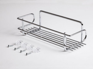 Grile metalice PA002 monoraft 260×80×100 mm, crom metal