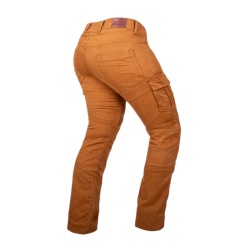 Jeans moto barbati W-TEC Wallbridge Olive - Img 4