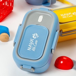 Lunchbox Nava We care 800 ml albastru - Img 10
