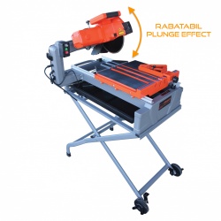 Masina electrica de taiat gresia, faianta, piatra, caramida, materiale dure, 61cm, 1650W, PRO - CNO-TE250X - Img 4