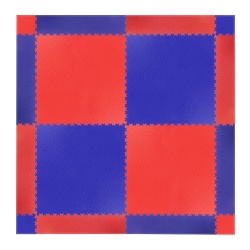Piesa laterala covor de protectie puzzle inSPORTline Simple Albastru- 2 bucati - Img 5