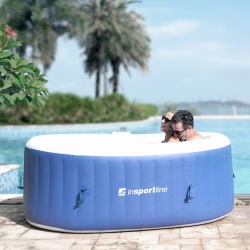 Piscina Gonflabila Incalzita inSPORTline Voytano 150 x 80 x 65 cm - Img 5