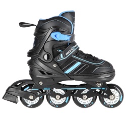 Role Reglabile 2in1 Nils Extreme NH18191 Negru/Albastru - Img 2