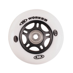 Roti WORKER 64 mm si rulmenti ABEC-5 Chrome - set 4 buc. - Img 4
