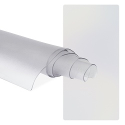 Saltea transparentă pentru echipamente de fitness inSPORTline Proteko Clear 80 x 70 x 0,15 cm