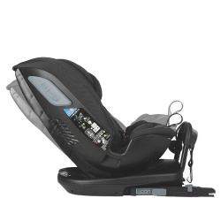 Scaun auto rotativ iSize Coccolle Velsa Jet black - Img 11
