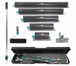 SET de gletiere pentru aplicare glet / tencuieli, 8 piese - Kit complet pentru Finisaje - BIHUI-PTKJK8
