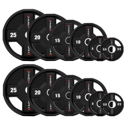 Set greutati olimpice HMS TPC 2 x 2.5 - 25 KG CPU - 155KG