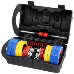 Set Haltera si Gantere HMS SKC20 de 20kg - Img 2