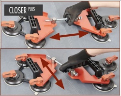 Sistem cu ventuze, pt. pozitionare si imbinare placi - Closer Plus, 6x Ø112mm - Raimondi-185DALMK2 - Img 2