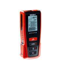 Telemetru cu laser roșu si bluetooth, Sola App - 60m, METRON 60 BTI - Sola-71027201 - Img 2