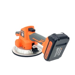 Vibrator profesional 21V HEAVY DUTY cu ventuza ⌀200mm si variator de turatii digital pt. placi ceramice - CNO-VP21 - Img 3