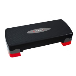 Banca aerobic HMS AS003- negru/rosu