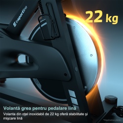 Bicicleta indoor cycling inSPORTline ZenRoute 1200 - Img 9
