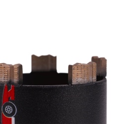 Carota diamantata RS-X pt. beton si beton armat - 5 segmenti turbo diam. 72mm, ax M16 - Premium - DiStar-11133048033 - Img 2