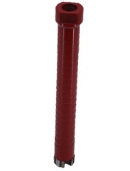 Carota diamantata Super PREMIUM ø25mm x 180mm x M16 pentru gaurire Beton armat, Zidarie, Granit - DXQZ.REDCORE.25 - Img 3