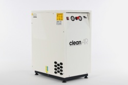 Compresor de aer medical cu piston fara ulei, cu uscator aer si carcasa insonorizata - 30 l, 1.1 kW, 240 L/min, 8 bari - ABAC-CleanAir-CLR-15/30ST - Img 2