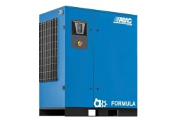 Compresor de aer profesional cu surub si uscator - 45 kW, 6660 L/min, 10 bari - ABAC-Formula-M45-10-MEAA - Img 2