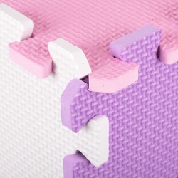 Foam Puzzle Playmat w/ Playpen inSPORTline Burgino 30 x 30 x 1 cm, 36 Pieces - Img 5