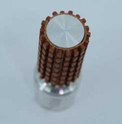 Freza deget pentru finisare slefuire polish, Ø25mm , #100 - DXDY.POLFIN25.0100 - Img 3