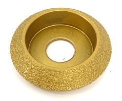 Freza diamantata pentru profilare granit, marmura, gresie, Profil V, 75x22,23 #45 - DXDY.FPP.V1 - Img 4