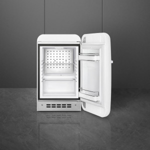 Frigider cu 1 ușă, retro, 50's Style, 73 cm, 34 l, alb, balamale în dreapta, Smeg FAB5RWH5
