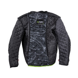 Geaca Moto Barbati W-TEC Progair Negru/Galben Florescent - Img 8